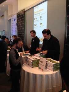 Max book signing in Modev